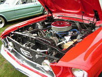 Ford Mustang I (vers 1967) (photo prise a Affoux (France, Rhone) le 2007-05-08) (2)